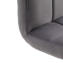 Kabinet UK 2Pcs Velvet Upholstery Bar Stools - thumbnail 8