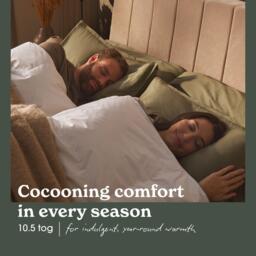 Sleepeezee Natural Feather and Down 10.5 Tog Duvet - thumbnail 3