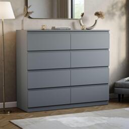 Lassic Vida Designs Denver 8 Drawer Chest - thumbnail 1