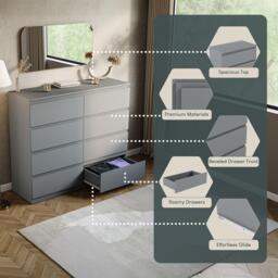Lassic Vida Designs Denver 8 Drawer Chest - thumbnail 7