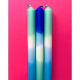 The Colour Emporium Dip Dye Candles - 3pk - thumbnail 2