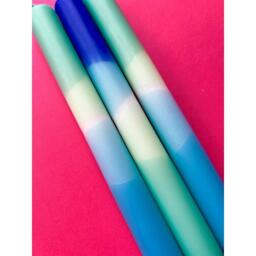 The Colour Emporium Dip Dye Candles - 3pk - thumbnail 3