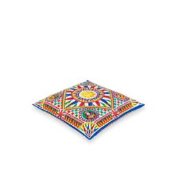 Dolce and Gabbana Casa Dolceandgabbana Carretto Sun Cushion - 45x45cm - thumbnail 2
