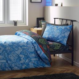 Catherine Lansfield Power Up Gamer So Soft Duvet Cover Set - thumbnail 2