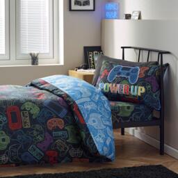 Catherine Lansfield Power Up Gamer So Soft Duvet Cover Set