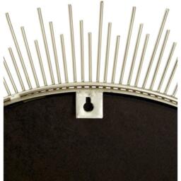 Interiors by Premier Templar Spoke Pewter Finish Wall Mirror - thumbnail 4
