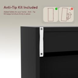 Lassic Vida Designs 3 Drawer Shoe Cabinet - thumbnail 8