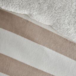 Catherine Lansfield Cosy Sherpa Stripe Duvet Cover Set - thumbnail 3