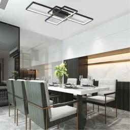 Kabinet UK 3-Rectangular Overlap Adjustable LED Ceiling Light