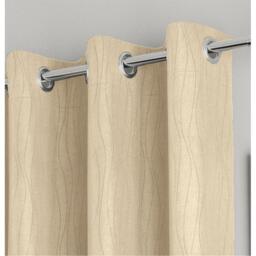 Enhanced Living Goodwood Cream Thermal Blockout Eyelet Curtains - thumbnail 3