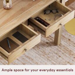 Lassic Vida Designs Panama 2 Drawer Console Table - thumbnail 5