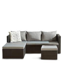 Studio Bali Rattan Corner Sofa Set - thumbnail 5