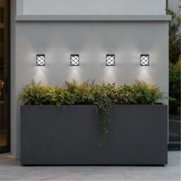 Streetwize Solar Powered Fence And Wall Lights - 4 Pack - thumbnail 3