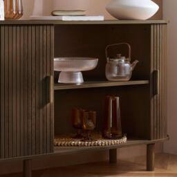 Birlea Axel 2 Door Fluted Sideboard - thumbnail 3