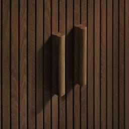 Birlea Axel 2 Door Fluted Sideboard - thumbnail 4