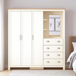 Jack Wills Lancaster 4 Drawer Wardrobe Combi Unit - thumbnail 1