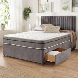 Aspire Grant Divan with Mattress 2 Drawers - thumbnail 5