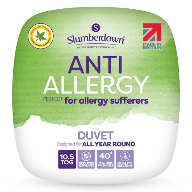 Slumberdown Anti Allergy 10.5 Tog Duvet - image 1
