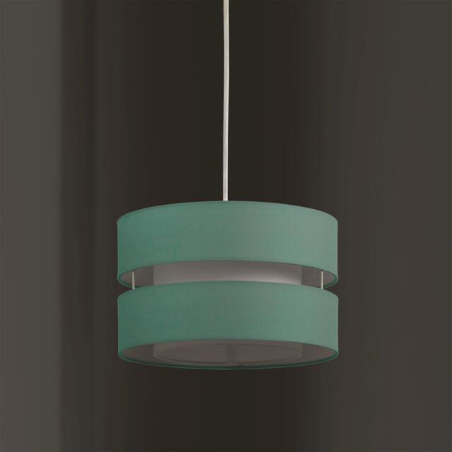 K Living Duck Egg Layer Fabric Ceiling Light Shade Pendant - image 1