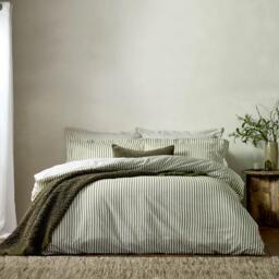 Yard Hebden Stripe 100% Cotton Duvet Set - thumbnail 2