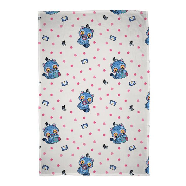 K Pop Demon Hunters Kpop Demon Hunters Derpy Flower Fleece Blanket - image 1