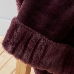 Catherine Lansfield Velvet And Faux Fur Soft Touch Blanket Throw - thumbnail 3