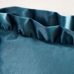 Catherine Lansfield So Soft Velvet Touch Double Frill Cushion - thumbnail 3