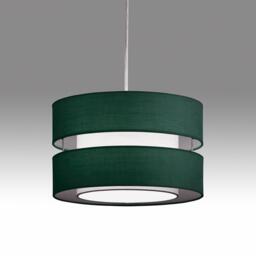 K Living Layer Fabric Ceiling Light Shade Pendant - thumbnail 2