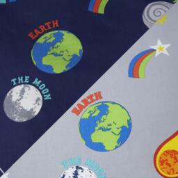 Catherine Lansfield Lost In Space Reversible Duvet Cover Set - thumbnail 4