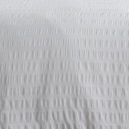 Serene Home Honley Seersucker Duvet Cover Set in Duck Egg - thumbnail 3