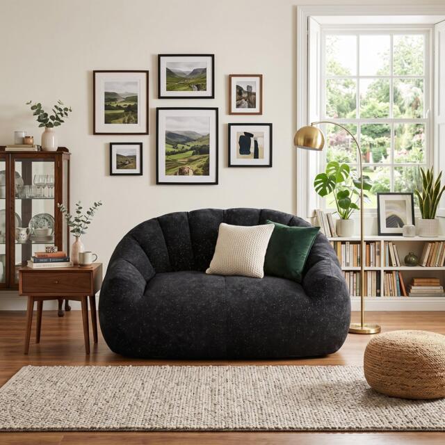 Urban Meuble SOFA Plush Bean Bag Lazy Couch - image 1