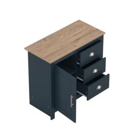 Homelife Sherbourne 3 Drawer Small Sideboard - thumbnail 8