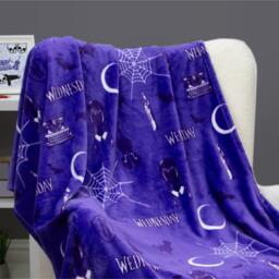 Wednesday Wednesday Fleece Blanket - thumbnail 3