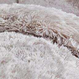 Catherine Lansfield Cuddly Deep Pile Faux Fur Duvet Cover Set - thumbnail 3