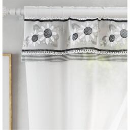 Tyrone Textiles Keswick Floral Embroidery Window Set and Tie Backs - thumbnail 4