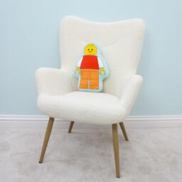 LEGO Lego Colourblock Shaped Cushion - thumbnail 4