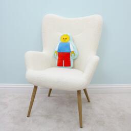 LEGO Lego Colourblock Shaped Cushion - thumbnail 5