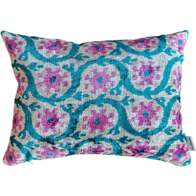 Les Ottomans LesOttomans Swirl Velvet 40x50cm Sofa Cushions