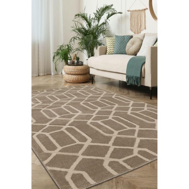 Homemaker Newport Lattice Rug Natural - image 1