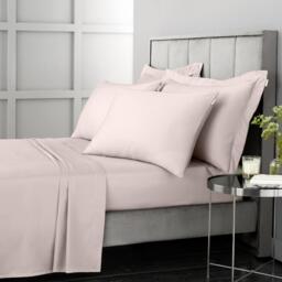 Bianca 400 Thread Count Cotton Sateen Fitted Sheet - thumbnail 3