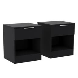 Lassic Trega 1 Drawer Bedside Chest Set Of 2 - thumbnail 9