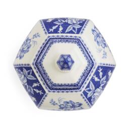 Spode Blue Italian Floral Vase - thumbnail 4