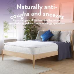 Slumberdown Wonderful Wool Mattress Topper - thumbnail 3