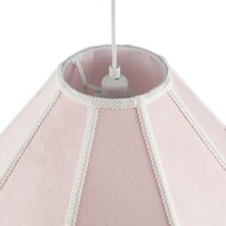 K Living Tassle 8 Inch Pink Traditional Shade with Tassels - thumbnail 3