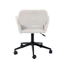 Jack Wills Chair Fabric Height Adjustable Swivel Chair Ergonomic Office Chair with Armrest - thumbnail 4
