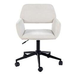 Jack Wills Chair Fabric Height Adjustable Swivel Chair Ergonomic Office Chair with Armrest - thumbnail 6