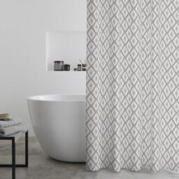 Catherine Lansfield Aztec Diamond Shower Curtain