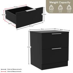Lassic Vida Designs Trega 4 Piece Bedroom Set 2 - thumbnail 3