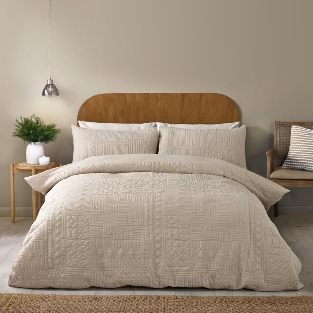 Catherine Lansfield Folkstone Geo Duvet Cover Set - image 1