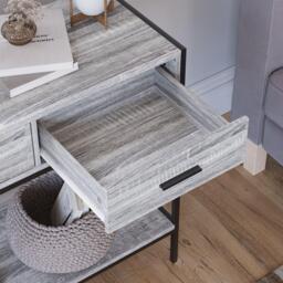 Lassic Vida Designs Brooklyn 2 Drawer Console Table - thumbnail 6